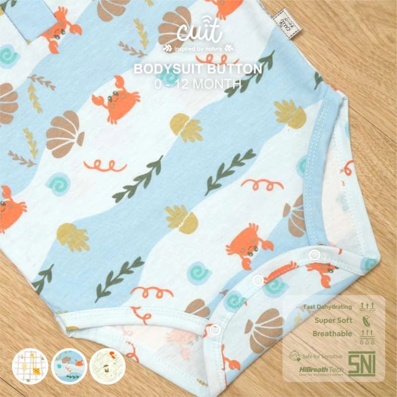 Product image CHARACTER - Bodysuit Button M Crab